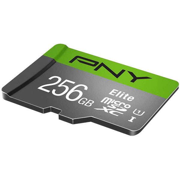 کارت حافظه microSDXC پی ان وای مدل Elite کلاس 10 استاندارد UHS-I U1 سرعت 100MBs ظرفیت 256 گیگابایت به همراه آداپتور SD