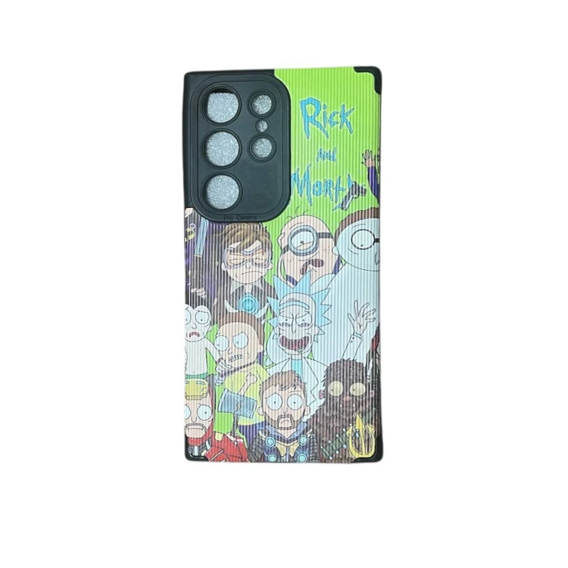 کاور مدل کبریتی طرح ریک و مورتی مناسب برای گوشی موبایل  سامسونگ  Galaxy S23 Ultra