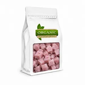حبه قند گیاهی گل محمدی ارگانیک - 250 گرم