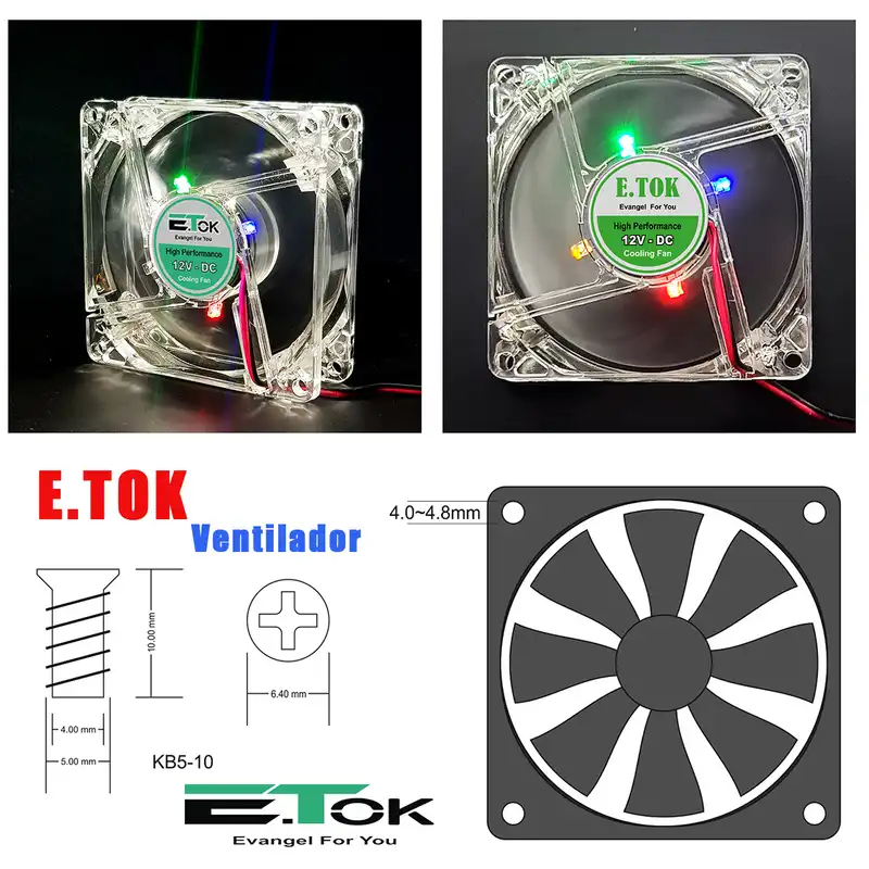 فن کیس ایتوک مدل Ventilador Plus