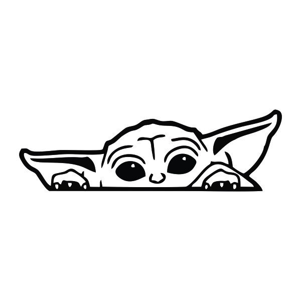 برچسب بدنه خودرو آداک طرح آدم فضایی کد Stafb23