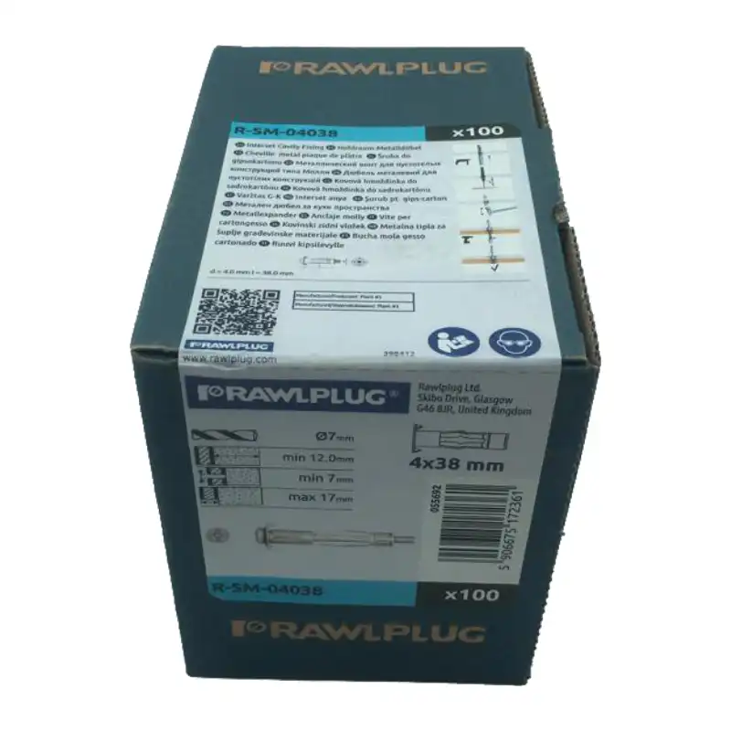 رول بولت رولپلاگ مدل R-SM-04046 مجموعه 25 عددی