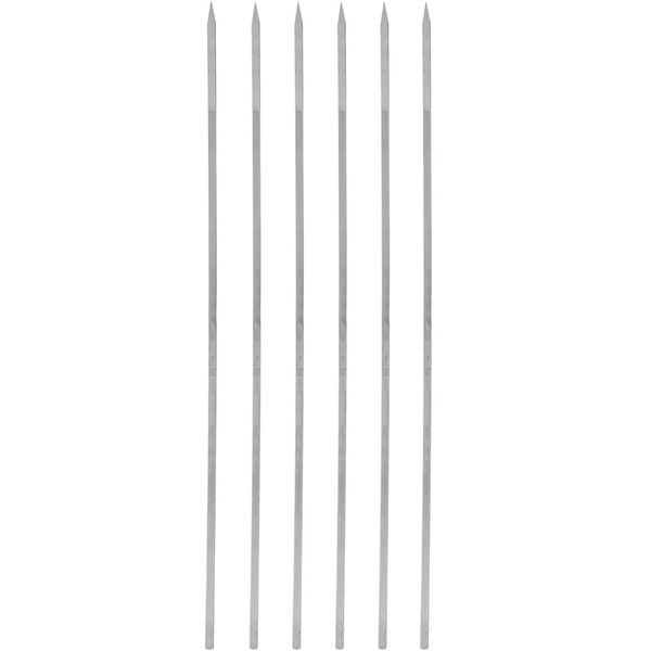 سیخ استیل جوجه مدل بلند بسته 6 عددی