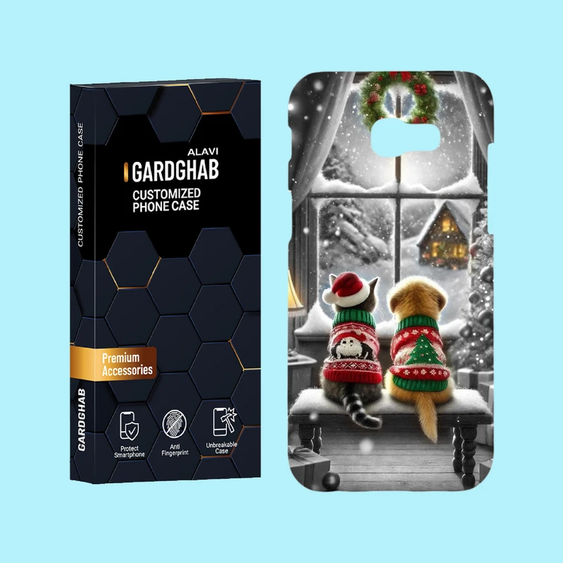 کاور گارد قاب علوی مدل هنری مناسب برای گوشی موبایل سامسونگ Galaxy A5 2017 / A520