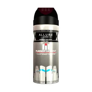 اسپری خوشبو کننده بدن مردانه پلی هات مومنت مدل Allure Home sport حجم 200 میلی لیتر