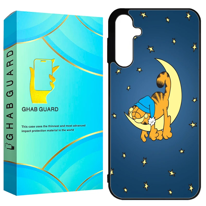 کاور قاب گارد طرح گارفیلد مدل GCHPA55 مناسب برای گوشی موبایل سامسونگ Galaxy A55 5G