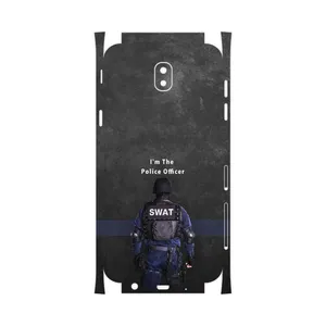 MAHOOT Police Officer-FullSkin Cover Sticker for Samsung Galaxy J5 Pro