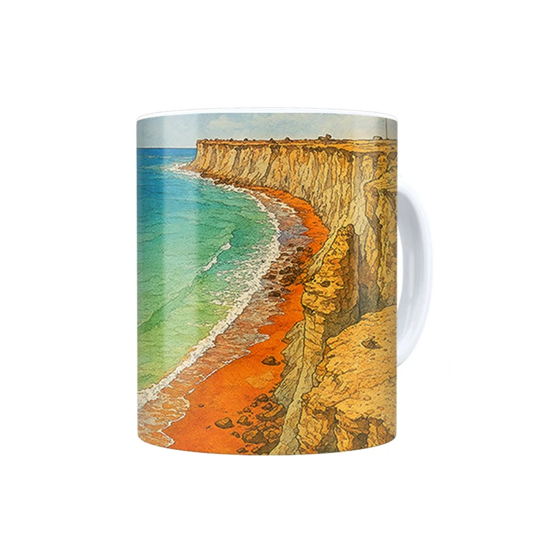 ماگ ترمه طراحان ایده مدل سواحل چابهار کد map0821