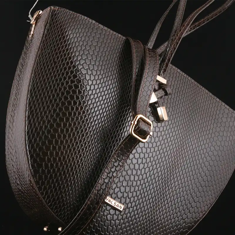 کیف دستی زنانه چرم یلسان مدل گلوریا کد 2-GLR-100-MRV