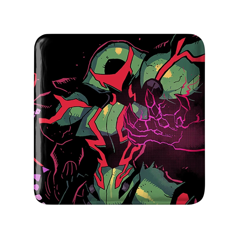 پیکسل خندالو طرح بازی متروید (Metroid) مدل مربعی کد 35649