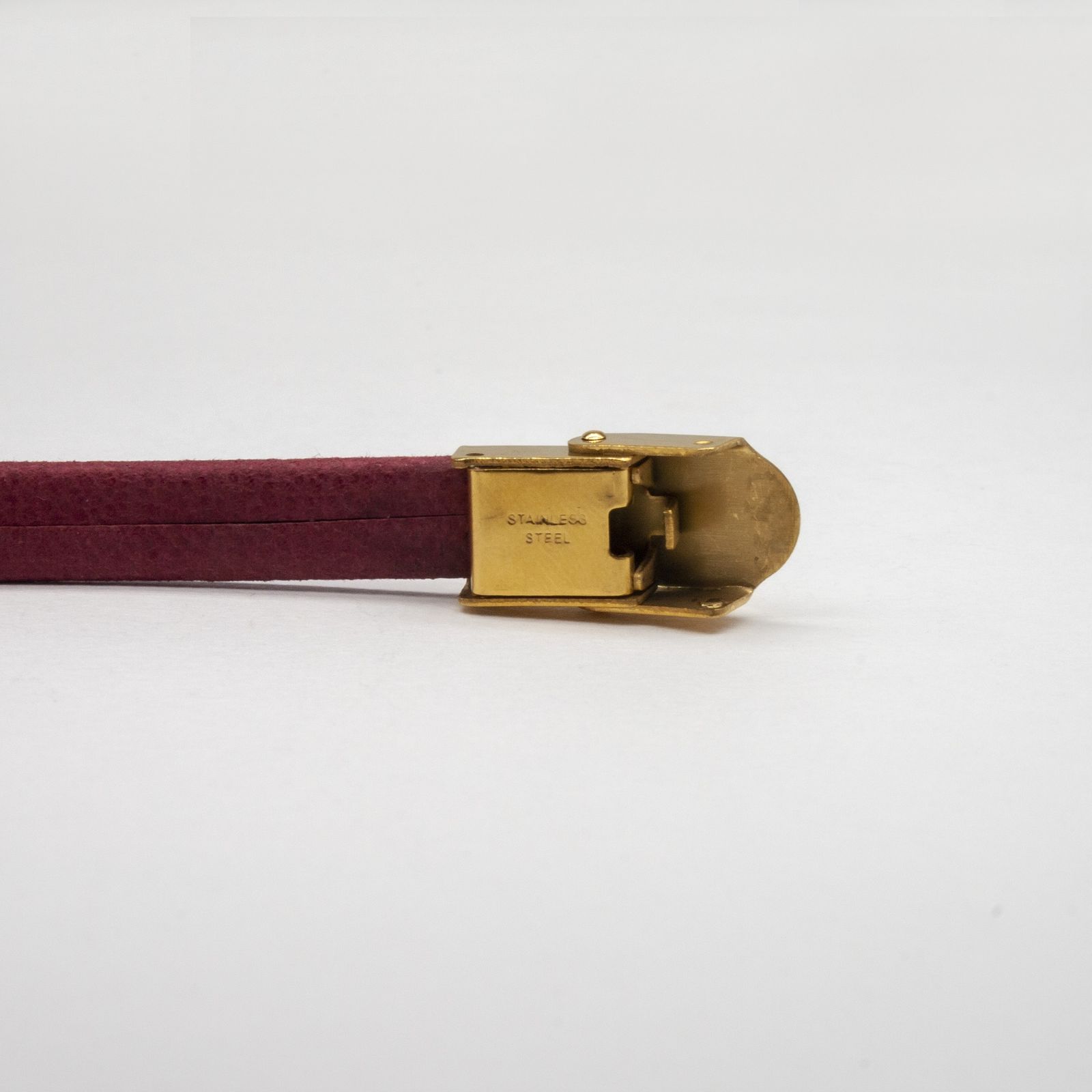 دستبند طلا 18 عیار زنانه سهی طرح اسلیمی مدل SB22 -  - 5