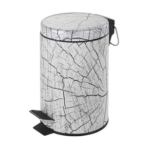 سطل زباله پدالی ونکو مدل Wood گنجایش 3 لیتر