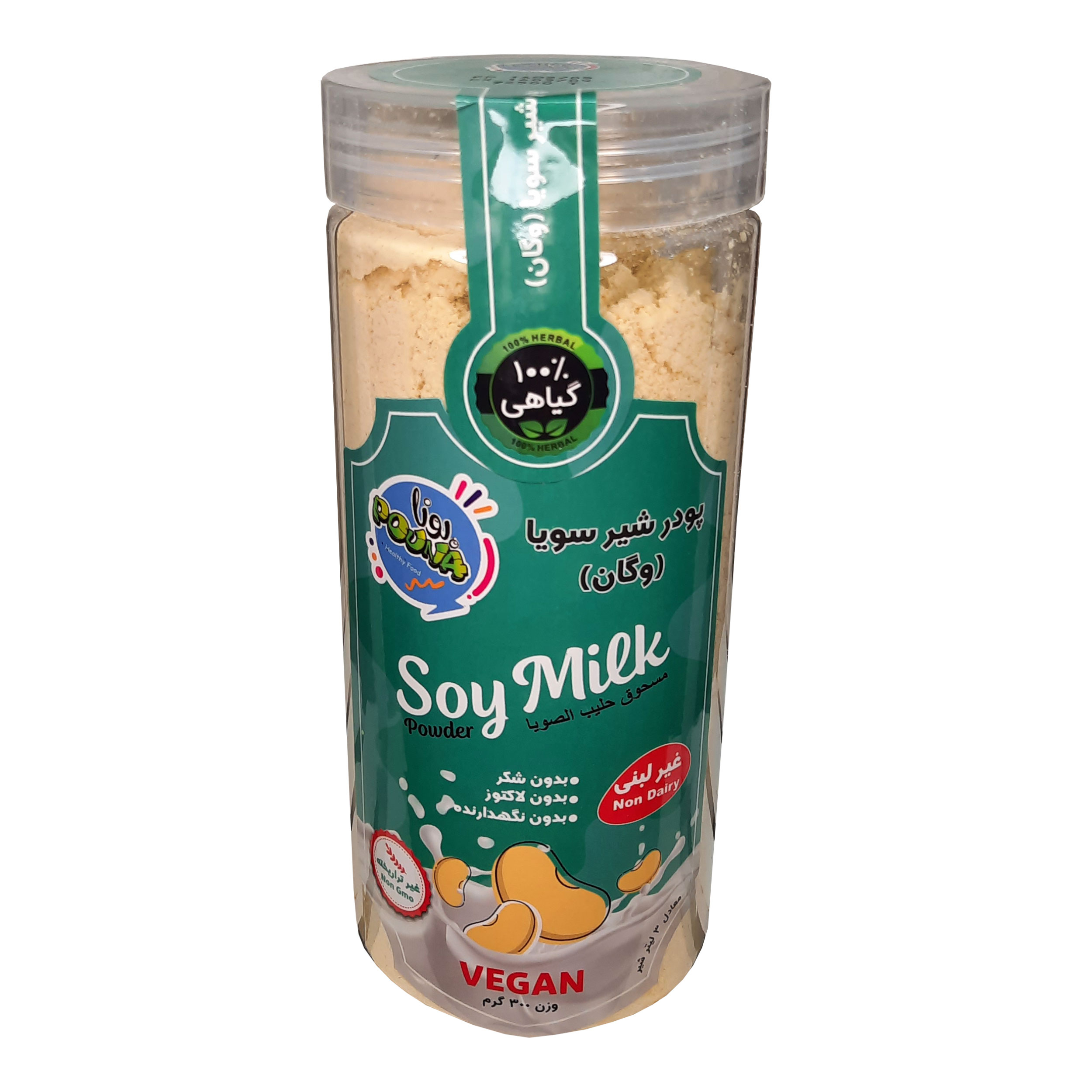 پودر شیر سویا وگان - 290گرم