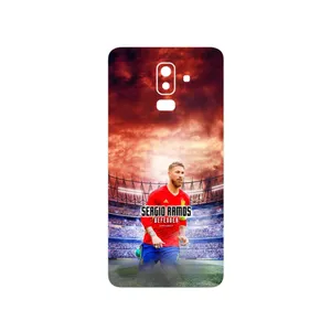 MAHOOT Sergio Ramos Cover Sticker for Samsung Galaxy J8