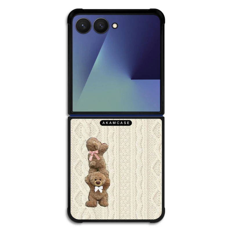 کاور آکام مدل AMC-WSGZFLIP7-TRICOT-23 مناسب برای گوشی موبایل سامسونگ Galaxy Z Flip 7