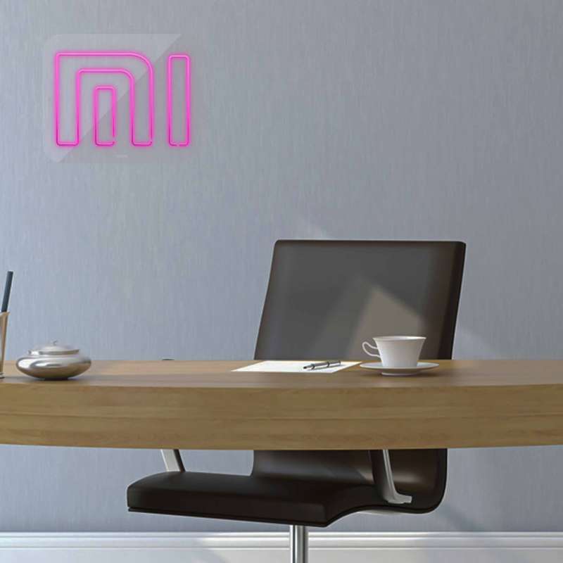 چراغ دیواری نئون دیزاین طرح Xiaomi-GL_PN
