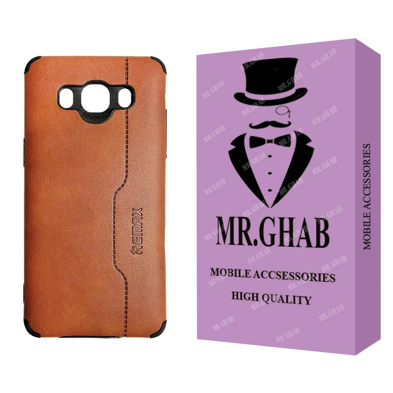 کاور مستر قاب مدل چرم مناسب برای گوشی موبایل سامسونگ Galaxy J5 2016 / J510