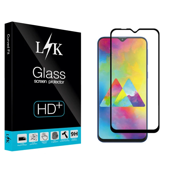 محافظ صفحه نمایش ال کی مدل Hard glass مناسب برای گوشی موبایل سامسونگ Galaxy M10