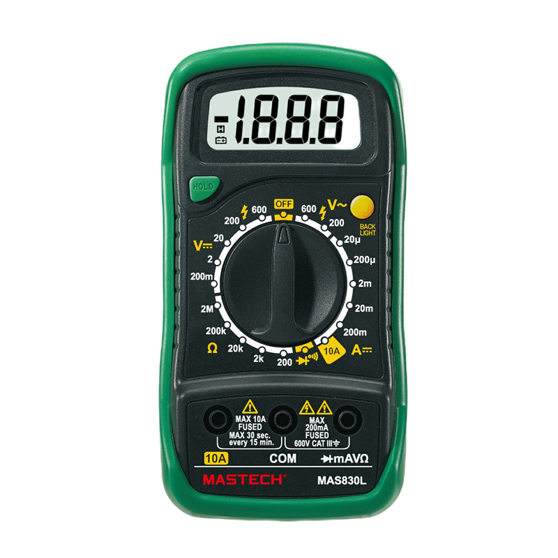 مولتی متر دیجیتال مستک مدل MAS830L