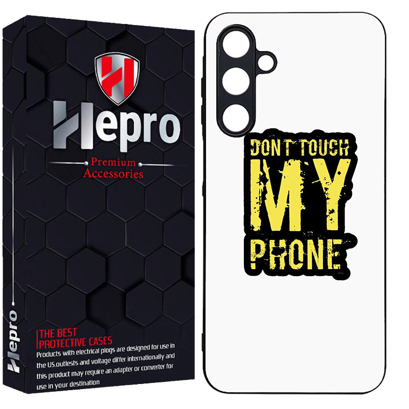 کاور هپرو طرح don’t touch کد TPU-286 مناسب برای گوشی موبایل سامسونگ Galaxy A16