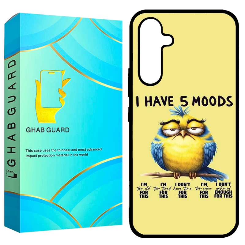 کاور قاب گارد طرح پرنده مدل GCHPA54 مناسب برای گوشی موبایل سامسونگ Galaxy A54 5G