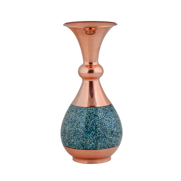 گلدان فیروزه کوبی هنرلوکس مدل FG27