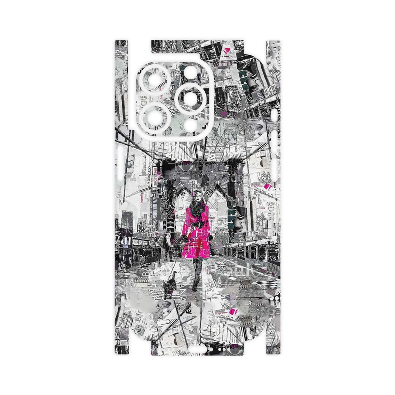 برچسب پوششی ماهوت مدل Collage of Catwalk Bridge-FullSkin مناسب برای گوشی موبایل اپل iPhone 15 Pro