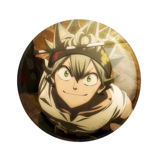 مگنت خندالو طرح آستا انیمه بلک کلاور Black Clover کد 11723
