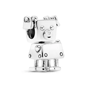 آویز دستبند و گردنبند نقره زنانه پاندورا مدل Bobby Bot 