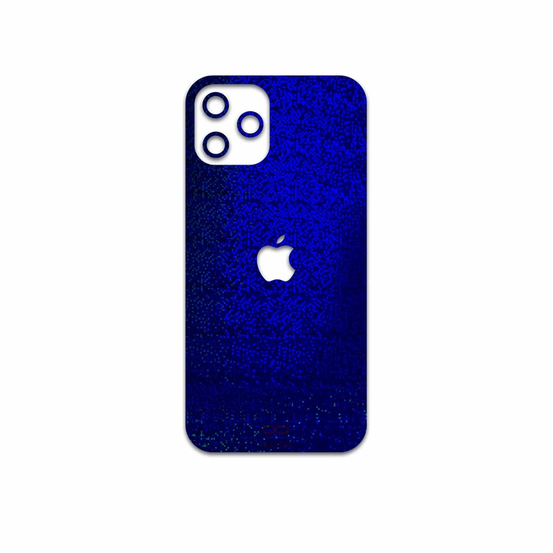 برچسب پوششی ماهوت مدل Blue-Holographic مناسب برای گوشی موبایل اپل iPhone 12 Pro