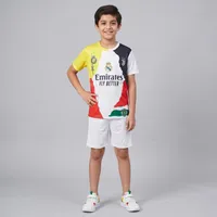 ست تی&zwnj;شرت و شلوارک ورزشی پسرانه مدل منتخب رونالدو