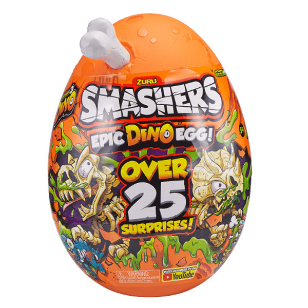 اسباب بازی شانسی زورو مدل تخم داینو اسمشرز Smashers