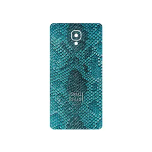 MAHOOT Blue Snake Skin Cover Sticker for OnePlus 3