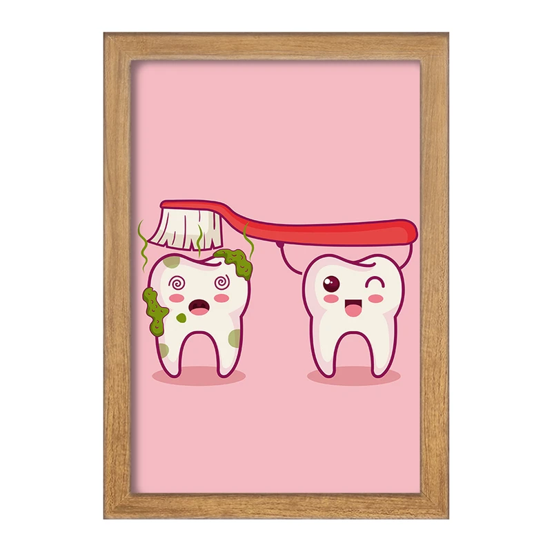 تابلو خندالو مدل دندان و دندان پزشکی کودکانه کد 36760