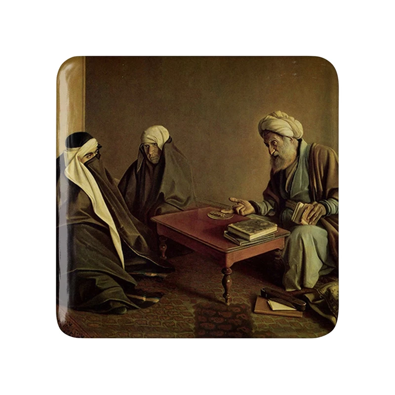 پیکسل خندالو طرح رمال کمال الملک مدل مربعی کد 37127