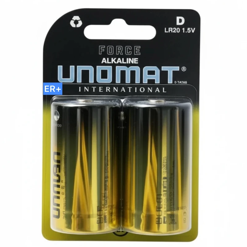 باتری بزرگ ای آر پلاس مدل D بسته دو عددی