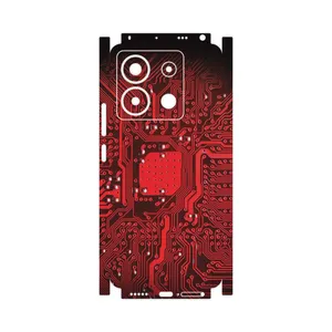 MAHOOT Red_Printed_Circuit_Board-FullSkin Cover Sticker for Xiaomi Redmi Note 13 Pro 5G