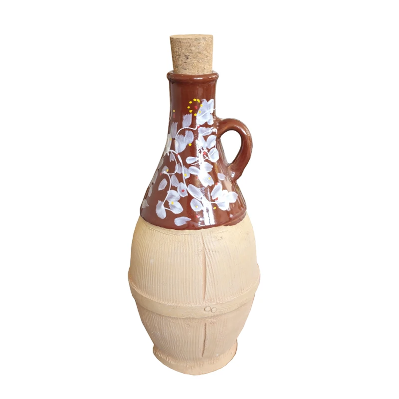 کوزه سفالی مدل خمره ای کد blch1