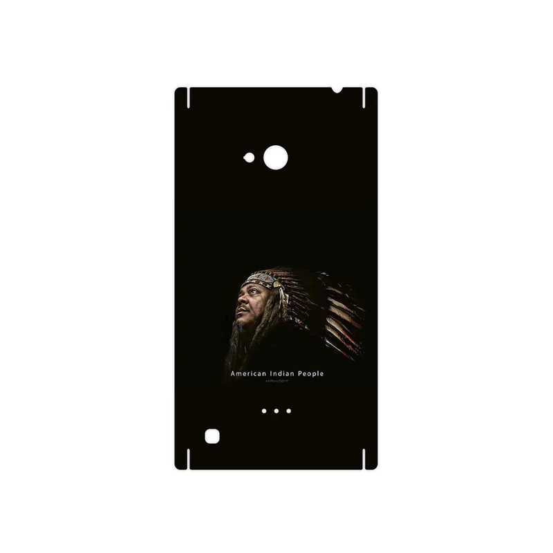 برچسب پوششی ماهوت مدل Portrait of an Indian Man مناسب برای گوشی موبایل نوکیا Lumia 720