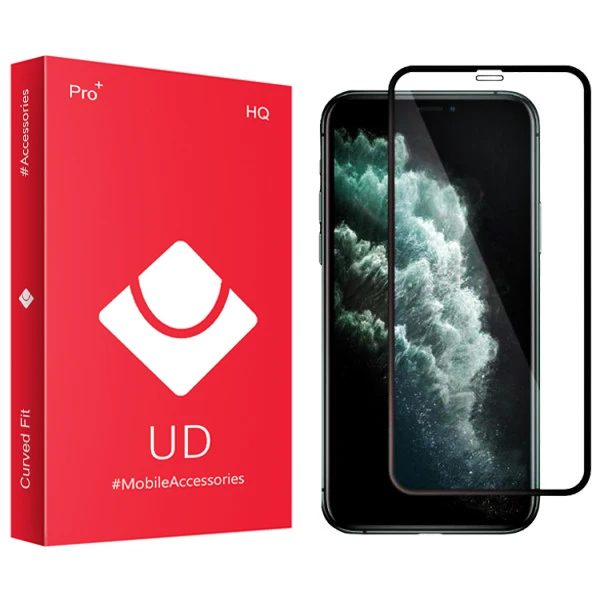 محافظ صفحه نمایش سرامیکی مات یو دی مدل +PRO مناسب برای گوشی موبایل اپل Iphone 11 pro