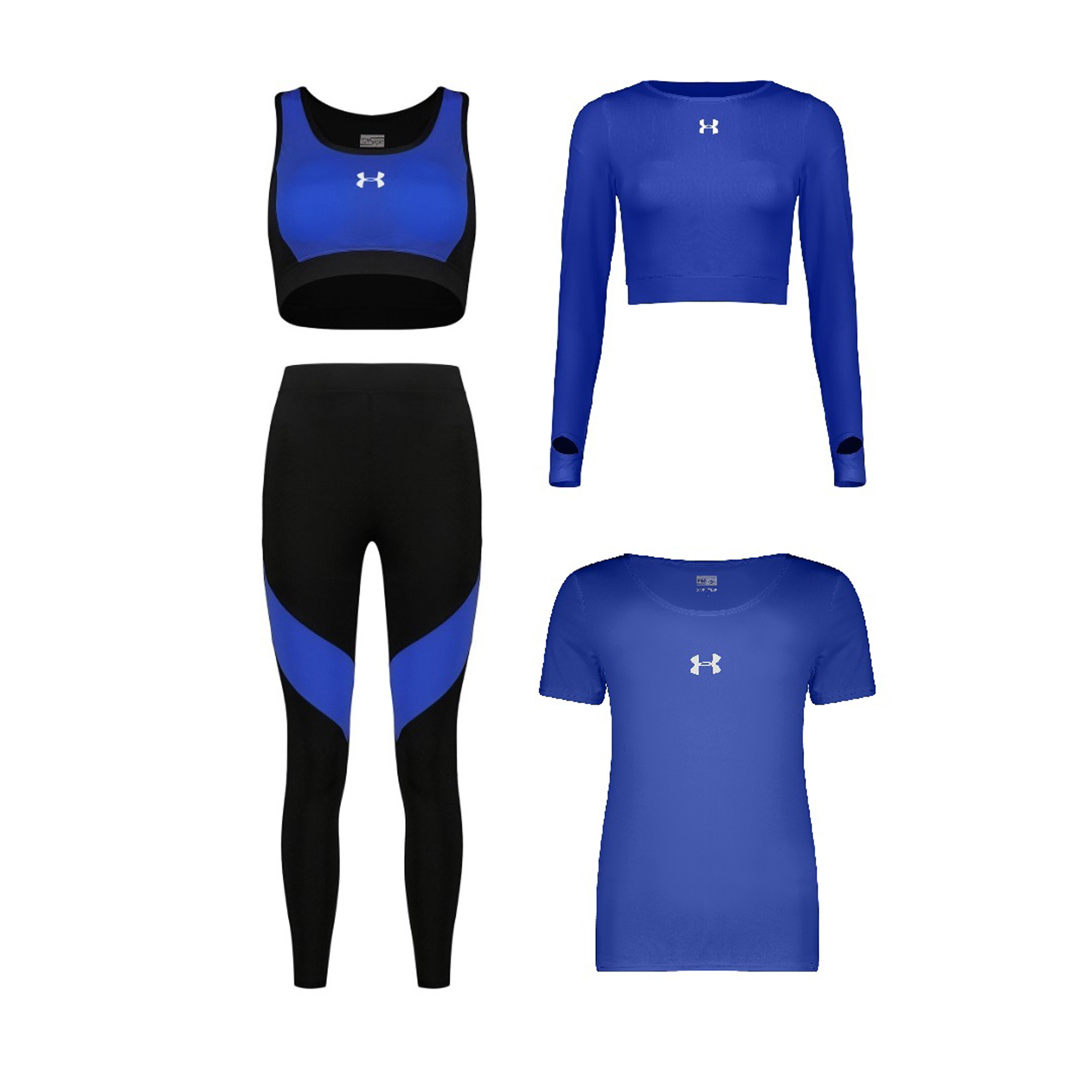 ست 4 تکه لباس ورزشی زنانه مدل 1401-63-7101