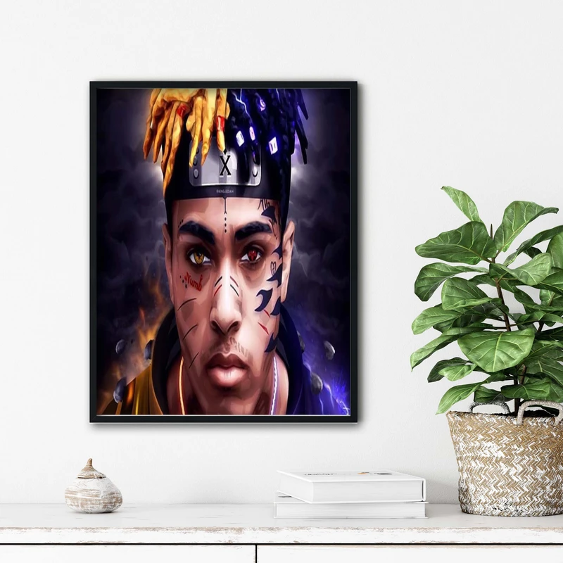 تابلو آتریسا طرح تنتاسیون xxxtentasion مدل ATt035