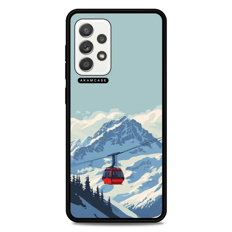 کاور آکام مدل AMC-WSGA52-MOUNTAINS-14 مناسب برای گوشی موبایل سامسونگ Galaxy A52