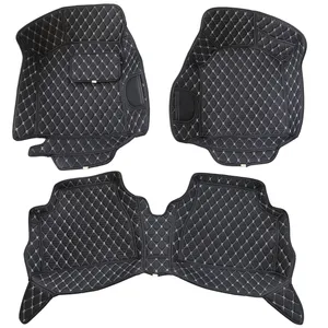 کفپوش 5 بعدی خودرو مدل چرم گلدوزی مناسب برای کوییک