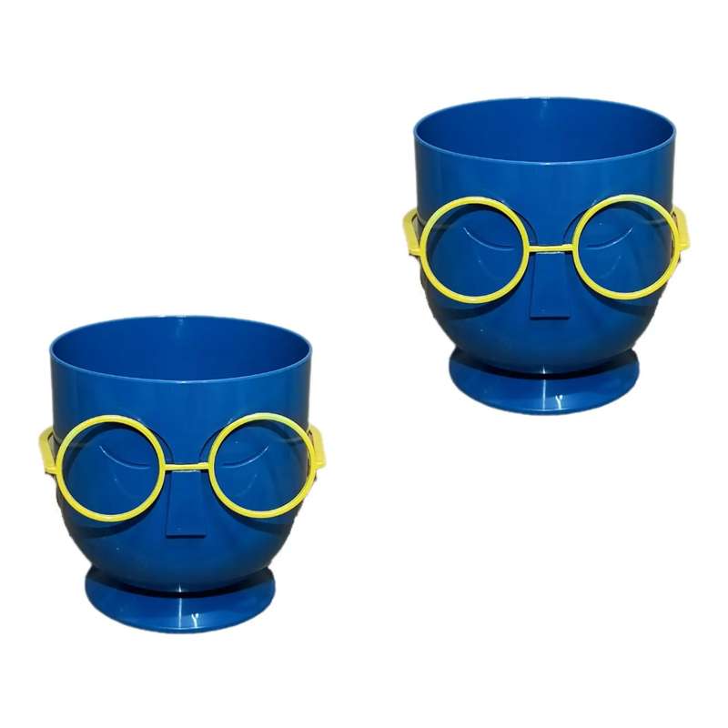 گلدان مدل عینکی فانتزی بسته 2 عددی گلدان مدل عینکی فانتزی بسته 2 عددی