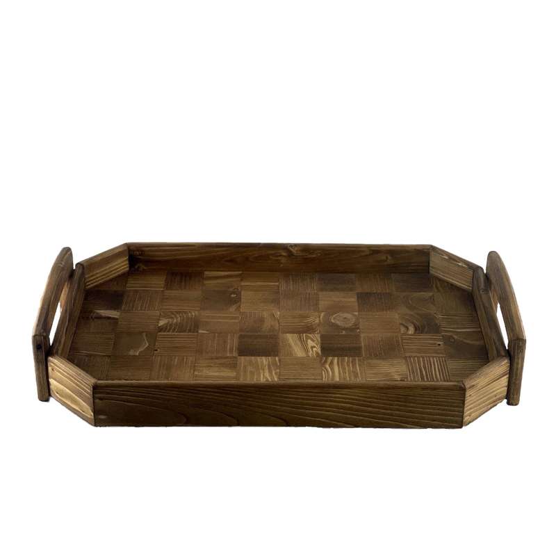 سینی طرح چوبی مدل d1065