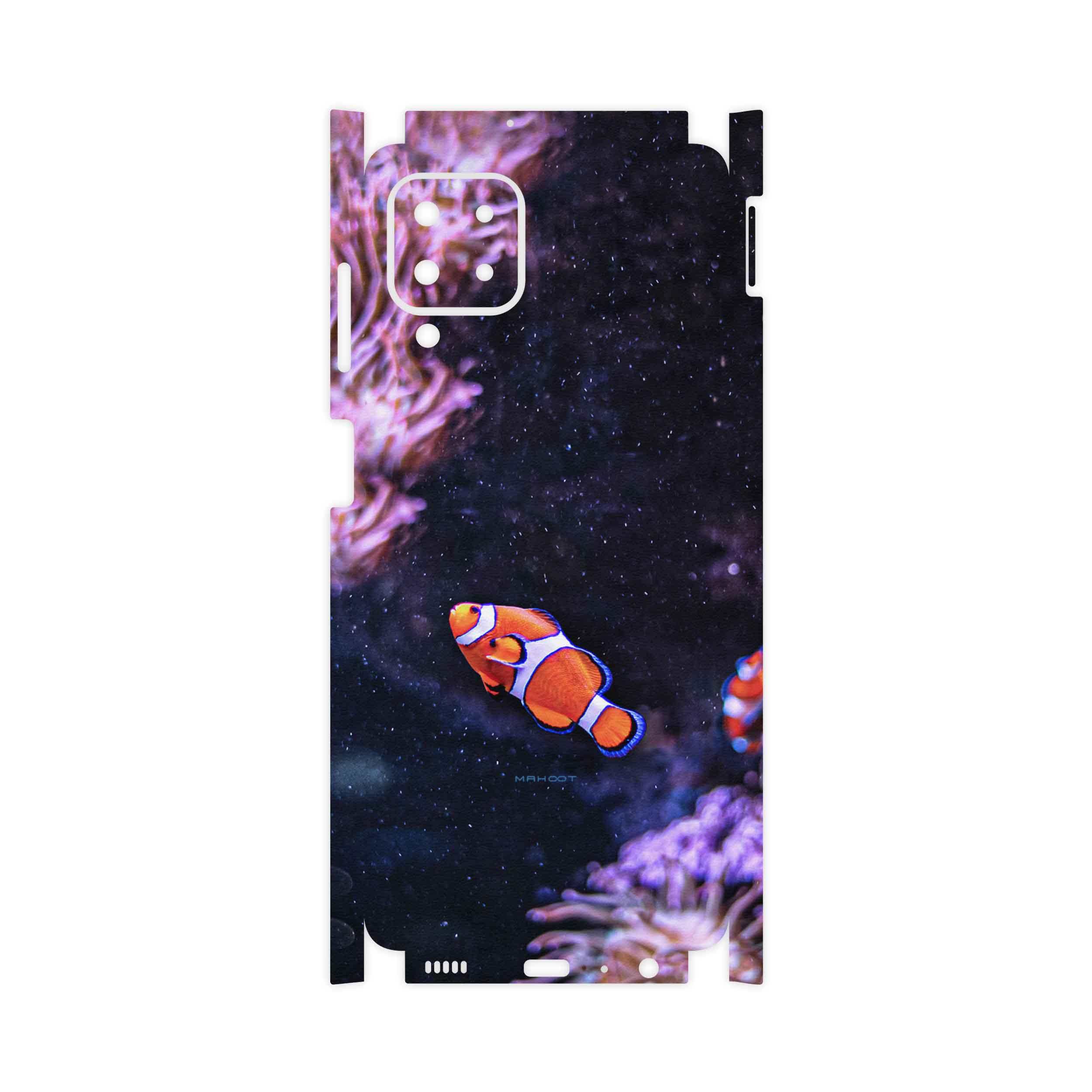 برچسب پوششی ماهوت مدل Clownfish-FullSkin مناسب برای گوشی موبایل سامسونگ Galaxy M22