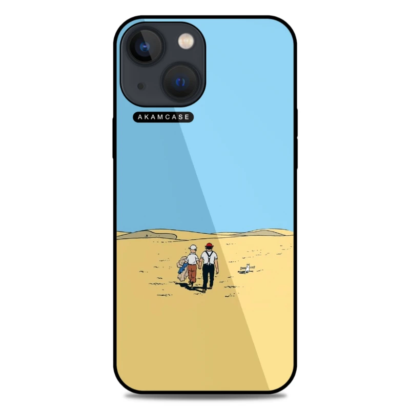 کاور آکام مدل AMC-WA13M-TINTIN-15 مناسب برای گوشی موبایل اپل iPhone 13 Mini