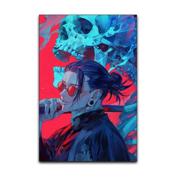 تابلو شاسی گوفی مدل گتو سوگورو انیمه جوجوتسو کایسن طرح Geto Jujutsu Kaisen Anime کد SKUL14