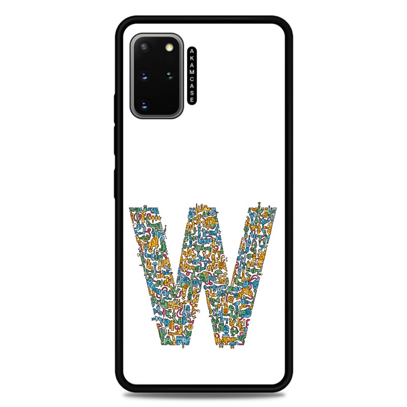کاور آکام مدل AMC-WSGS20P-ALPHADOODLEBET-23 مناسب برای گوشی موبایل سامسونگ Galaxy S20 Plus